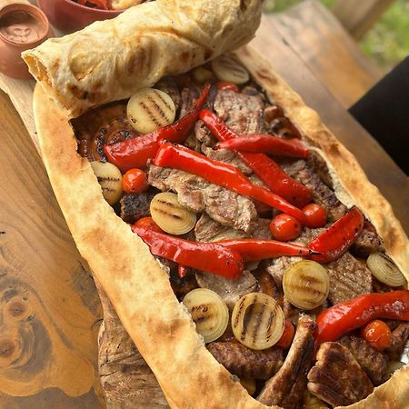 Pensiune Pastravarie La Pintea Haiducu Deseşti Buitenkant foto