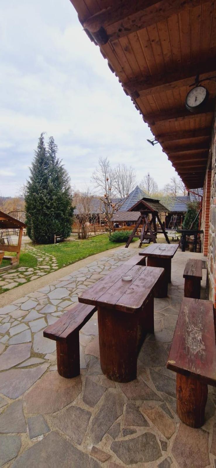 Pensiune Pastravarie La Pintea Haiducu Deseşti Buitenkant foto