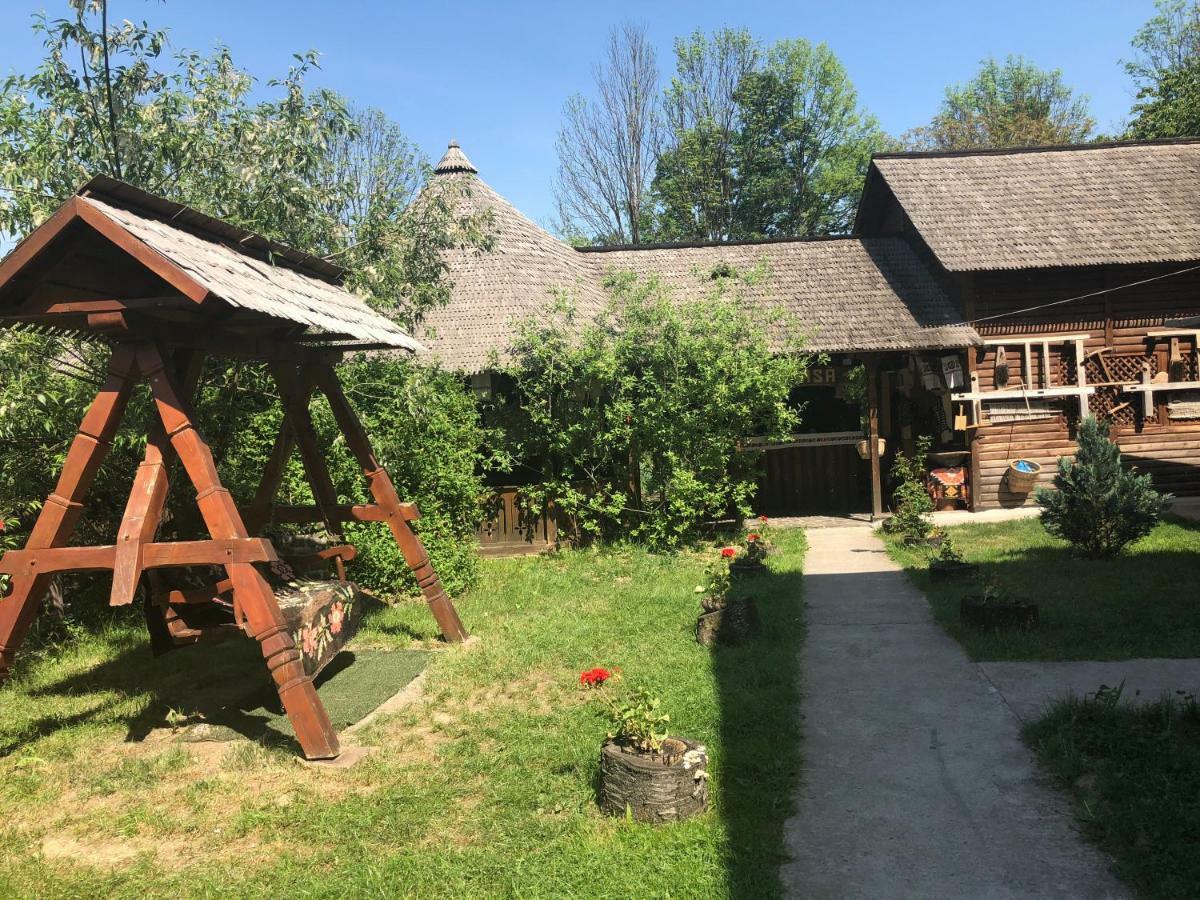 Pensiune Pastravarie La Pintea Haiducu Deseşti Buitenkant foto